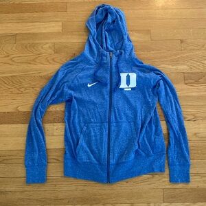 Nike Duke lightweight zip-up hooded jacket size medium